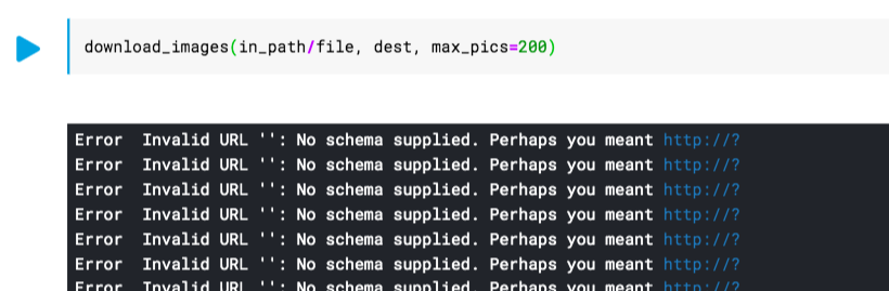 Lesson 2 Error Downloading Images Invalid Url Part 1 2019 Deep Learning Course Forums