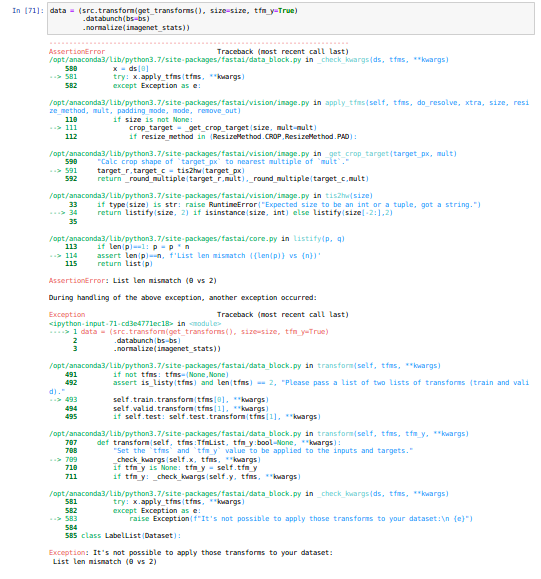 Lesson 3 Camvids List Len Mismatch 0 Vs 2 Part 1 19 Deep Learning Course Forums