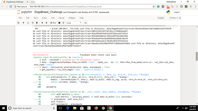 AttributeError: 'NoneType' object has no attribute 'shape  