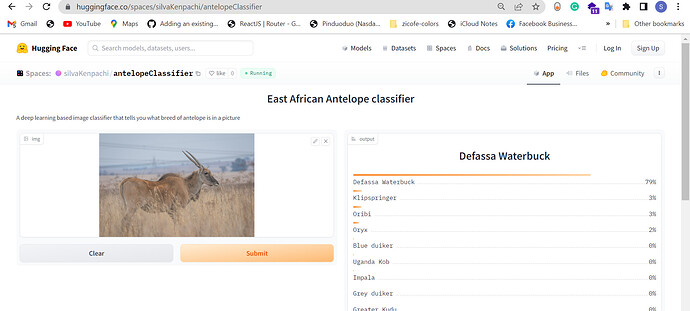 antelope classifier