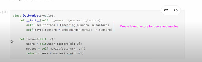 Dot-product-class