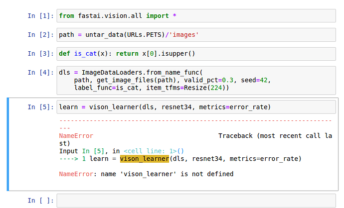 vision_learner-fastai-error