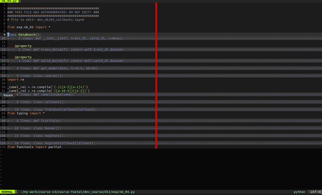 Vim tips and help thread - Part 2 (2019) - fast.ai Course Forums
