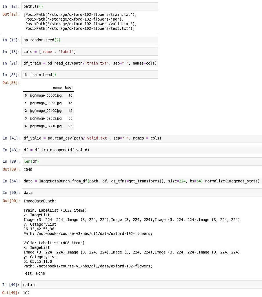 Lesson 1 - Oxford 102 Flowers dataset - low accuracy - Part 1 (2019 ...