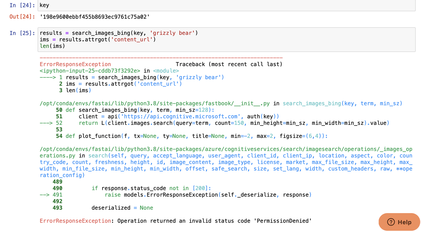 Bing Image Search API Key - Part 1 (2020) - fast.ai Course Forums