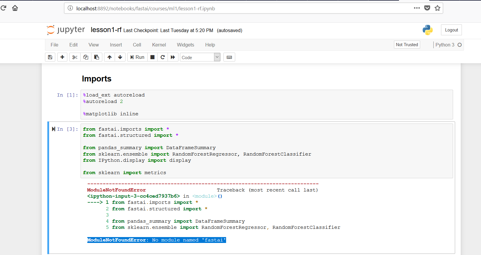 Import ipython. Traceback (most recent Call last):. Annot Import name 'SP' from 'scipy.optimize'.