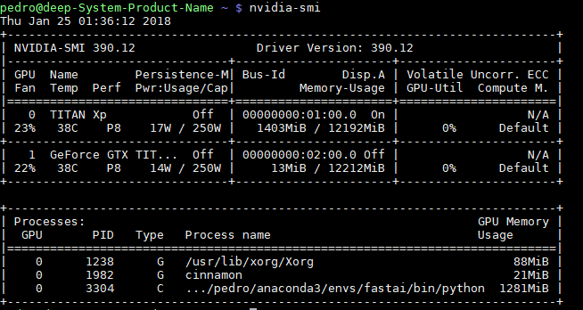 Gpu discount python example