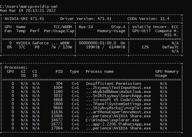 nvidia-smi-executant_notebook