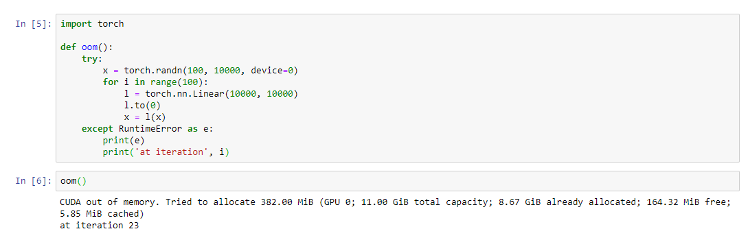 Cuda Out Of Memory, But Still Have Free Memory - Part 1 (2019) - Fast.Ai  Course Forums